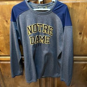Notre dame xxl under armor sweatshirt.